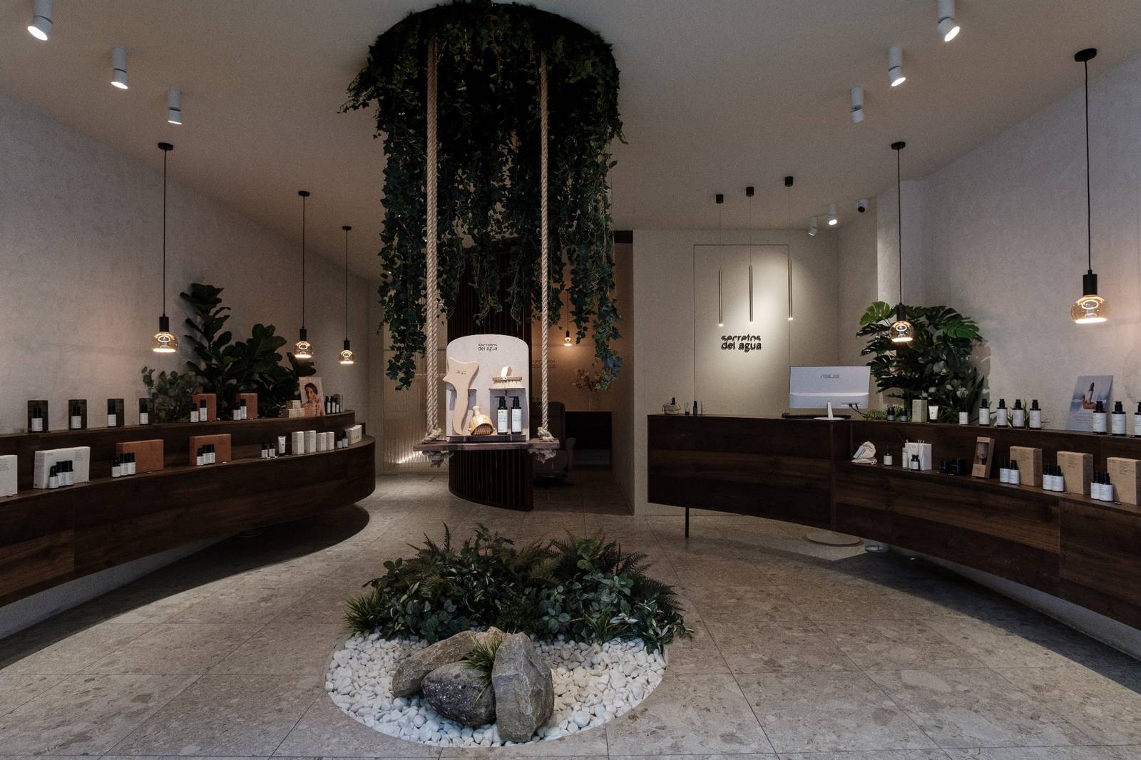 Espacio de bienestar y cosmética natural